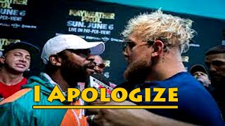 Jakepaul Apologize To Floyd Mayweather😂  *😱SHOCKING😱* | NoIntention