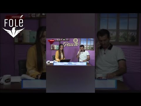 Labinot Tahiri duke folur me nanën e tij live në emisionin derisa ishte në intërvistë në një TV