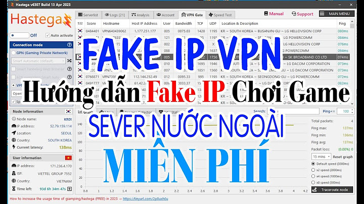 Hướng dẫn fake ip chrome bằng vpn