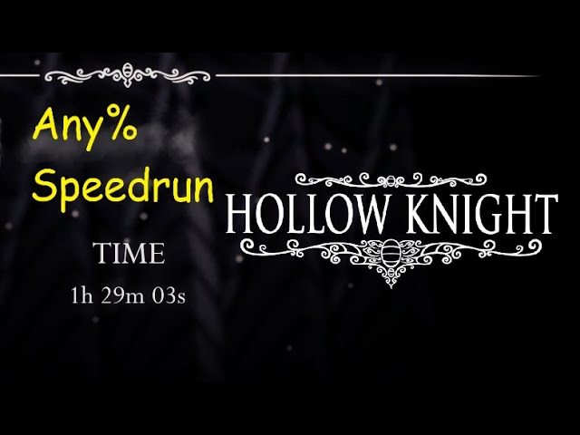 SPEEDRUN Hollow Knight #hollowknight #anyradiance #speedrun #hollowkni