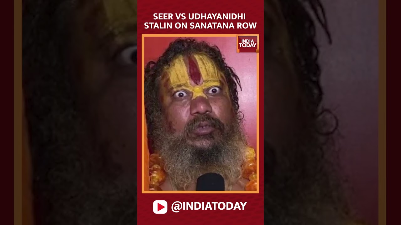 'Sanatana Dharma' Remark Row: UP Seer Announces Rs 10 Crore Bounty On Udhayanidhi Stalin&#