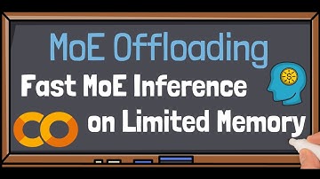 Fast Inference of Mixture-of-Experts Language Models with Offloading