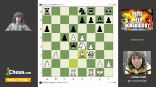 Live Blitz Chess Commentary With IM Squarology: April 28, 2015