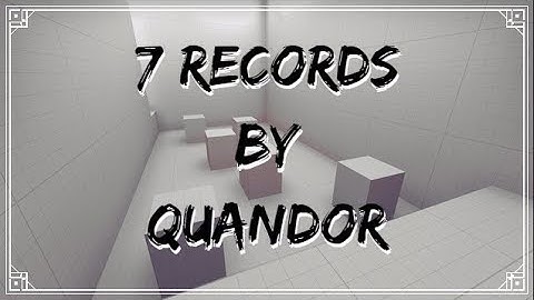 CS:S&CS:GO BHOP - 7 records by QuandoR. (normal, hsw, w-only)