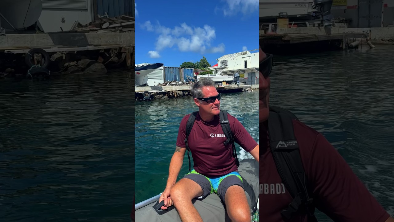 Hunting down spare parts is incredibly easy here in Sint Maarten! #boatlife #catamaran #liveaboard