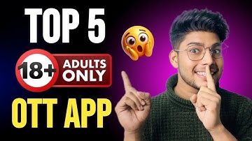 Top 5 Bold Web Series Apps 2025 | Hot Web Series Kaise Dekhe | Top 5 Best Ott Apps | Legal Method