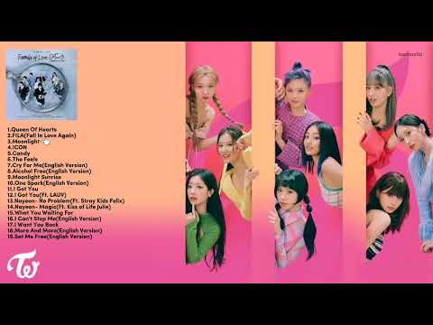 Twice English Songs Playlist Including Nayeon Solo Twice All English Songs Twice English Version