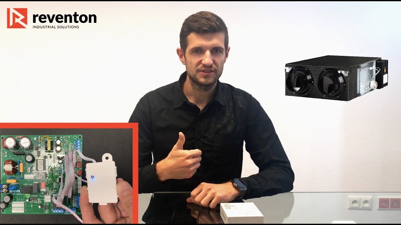 Sterowanie rekuperatorem - zarządzaj pracą urządzenia z poziomu swojego smartphon'a