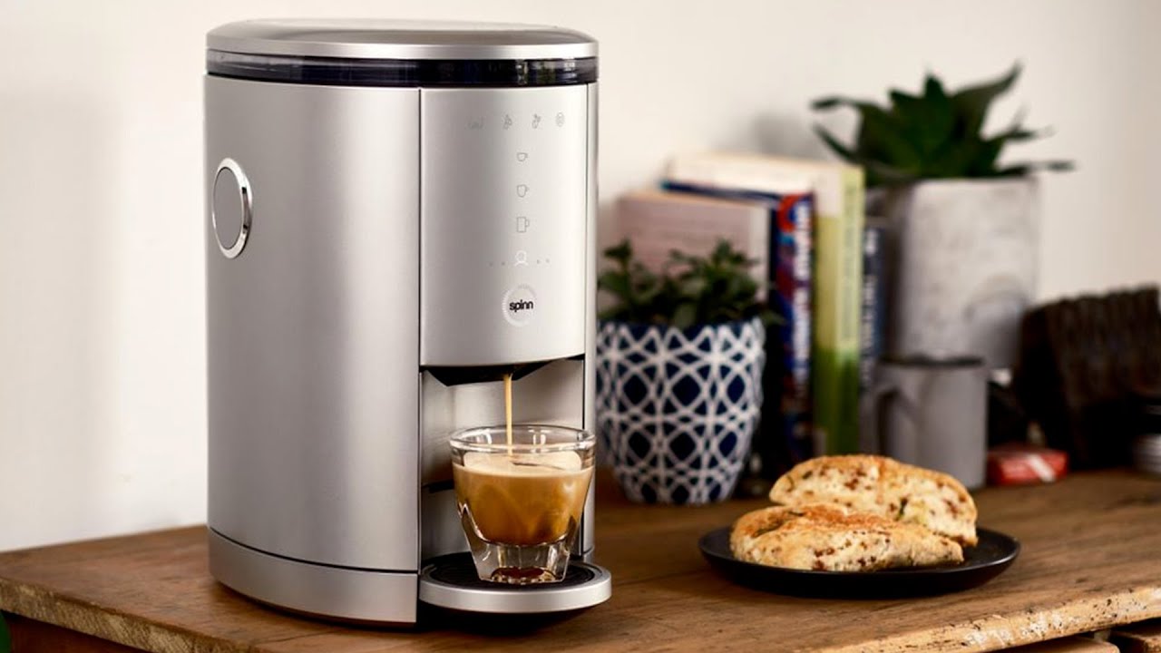 SPINN Espresso & Coffee Machine, Smart WiFi Automatic Coffee Maker, Cold  Brew & Espresso Machine Combo with Programmable Centrifugal Brewing 