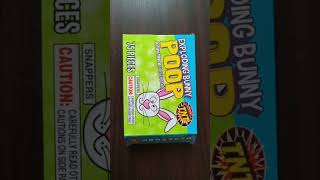 My first unboxing video: Exploding Bunny Poop!