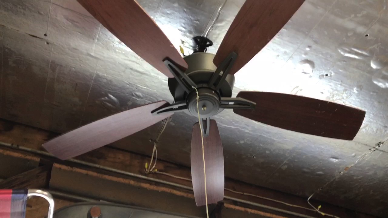 Ceiling Fans around a flea market. YouTube