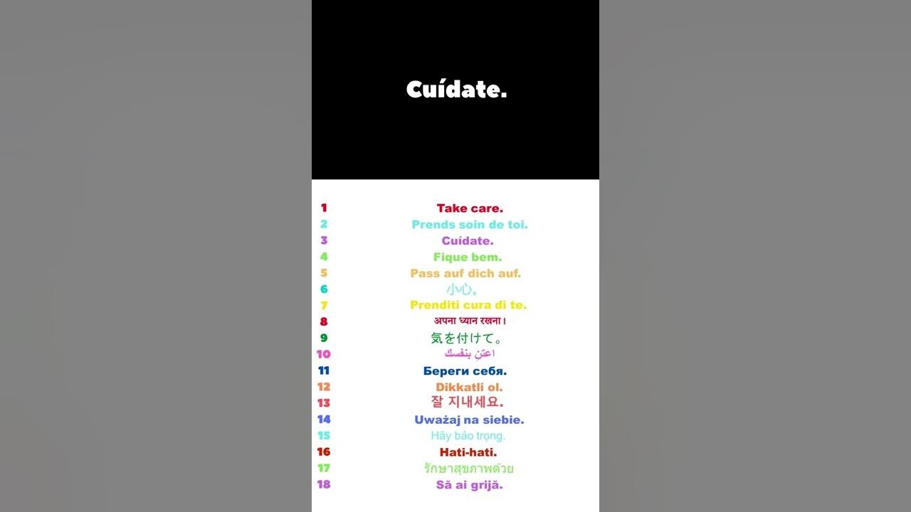 how-to-say-take-care-in-spanish-youtube