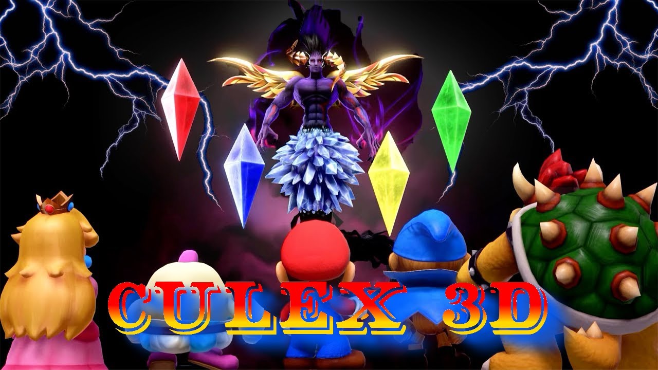 Culex 3D 100% Blind Boss Battle | Super Mario RPG Remake - YouTube