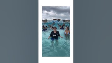 The Ultimate Wave Pool Showdown: English or Spanish #shorts