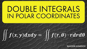 Double Integrals in Polar Coordinates with 2 examples