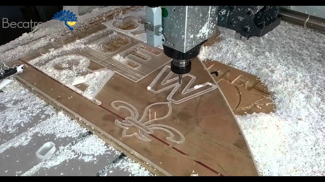 Becatronics CNC (Router & Plasma) V2 - YouTube
