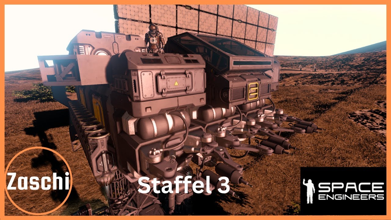 SCHWEIßSCHIFF AM START! - STAFFEL 3 - #7 - Space Engineers - deutsch # ...