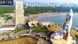 EP 16 Murudeshwar to Mangalore | Sea beach, Handicrafts, Yakshagan, Coastal Karnataka Tour