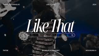Tini  Like That  Studio Version  Quiero Volver Tour