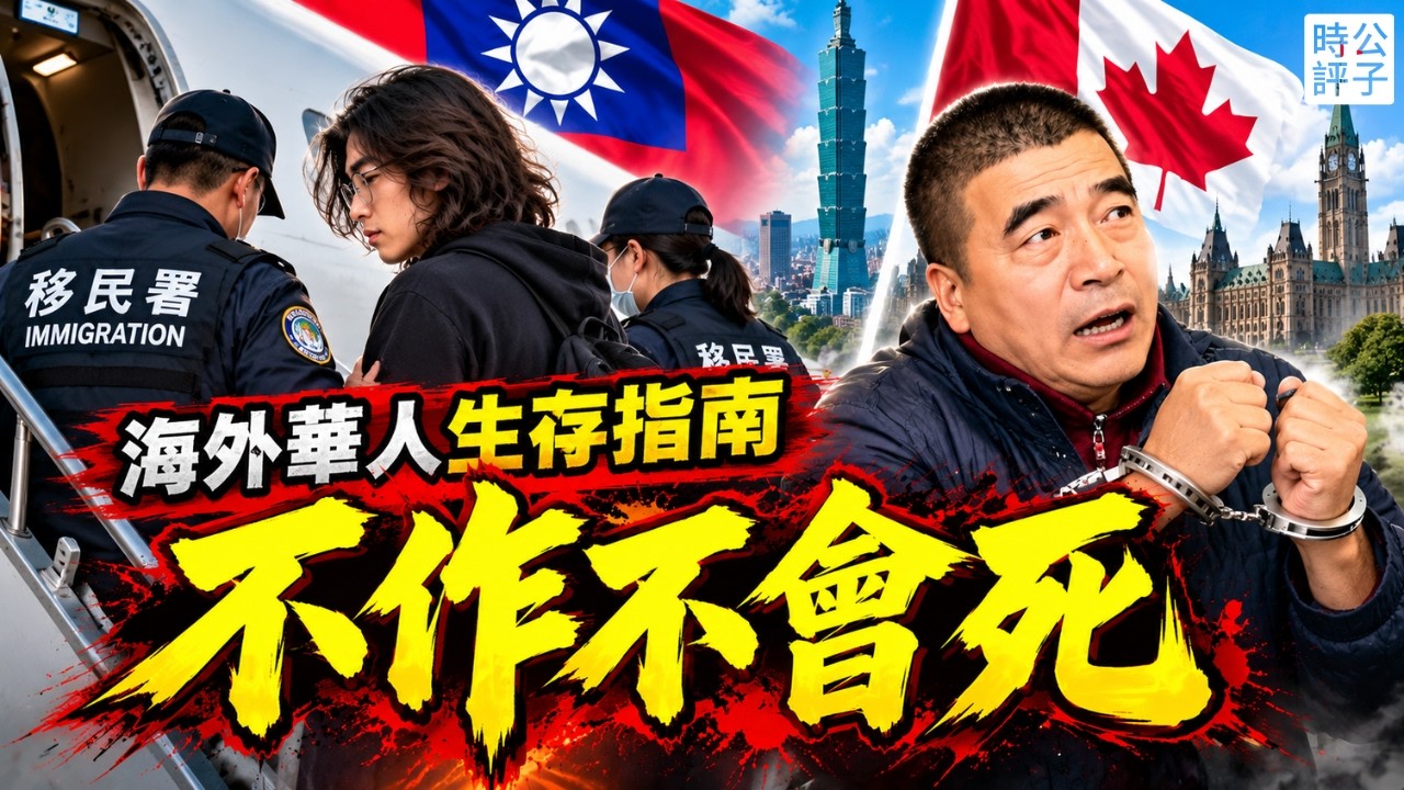 「拿下賴清德」的中國粉紅被台灣拿下!加拿大華人替「祖國」站台,代價來了!