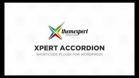 Xpert Accordion Plugin for Wordpress