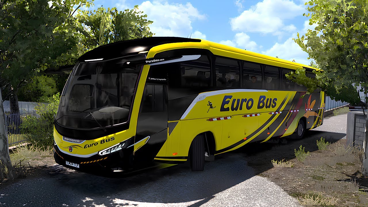 Bus simulator: Can YOU drive smooth on Albania's narrow roads | ETS2 #ets2