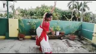 Mayabono Biharini Dance Cover Meghna Das Rabindra Jayanti Special Rabindranritya