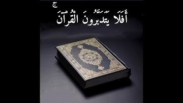 حالات واتس قران كريم / ( افلا يتدبرون القرأن ولو كان من عند غير الله ) القارئ ياسر الدوسرى