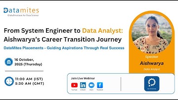 From System Engineer to Data Analyst: Aishwarya’s Career Transition Journey