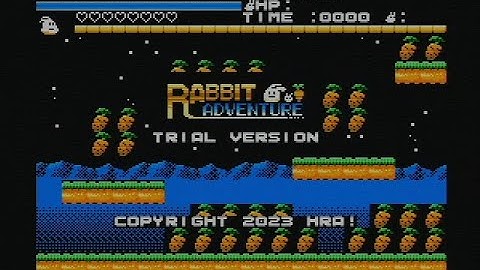 Rabbit Adventure (MSX) by HRA [2023]