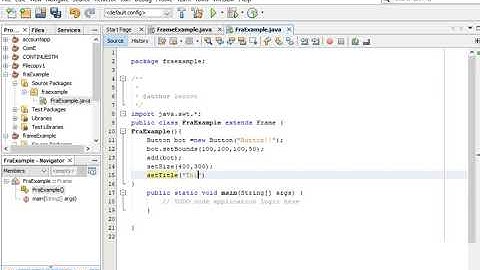 creating Frame by extending Frame class in java