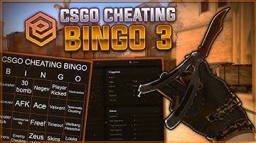 CSGO Cheating Bingo 3... ft. exitium.dev
