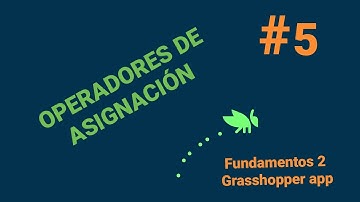 Operadores de asignación en JS y operador ++ & -- // Grasshopper Fundamentos 2