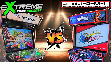 Megacade vs Retro-Cade‼️ 🔥THE KING OF 4-PLAYER ARCADES🔥