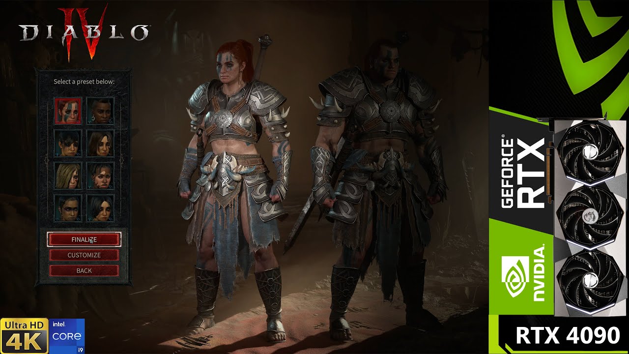 Diablo IV Beta High Settings 4K | RTX 4090 | i9 13900K 6GHz