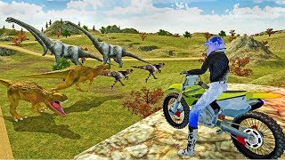 Bike Racing Sim Dino World Android Gameplay #1 screenshot 2