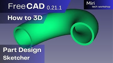 FreeCAD version 0 21 1 part #31 2024  How to 3D