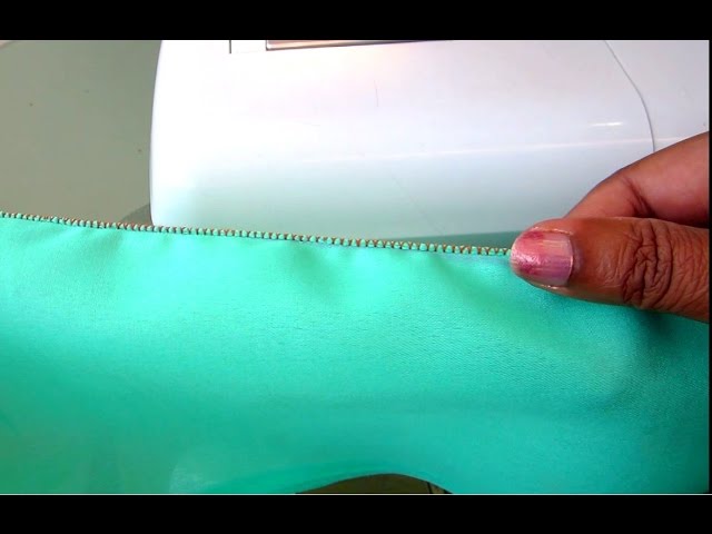 How To Sew a Zig Zag Stitch (Tutorial) 