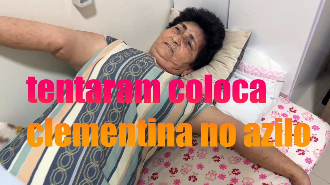 Tentaram mandar clementina pro az1lo e ela não gostou de ir pra casa de id0sos