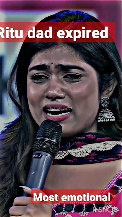 ritu-chowdary-father-expired-most-emotional-video-ytshorts-tag