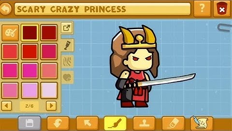 Scribblenauts Unlimited Wii U Commentary 11 Object Editor Fun