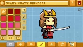 Scribblenauts Unlimited Wii U Commentary 11 Object Editor Fun