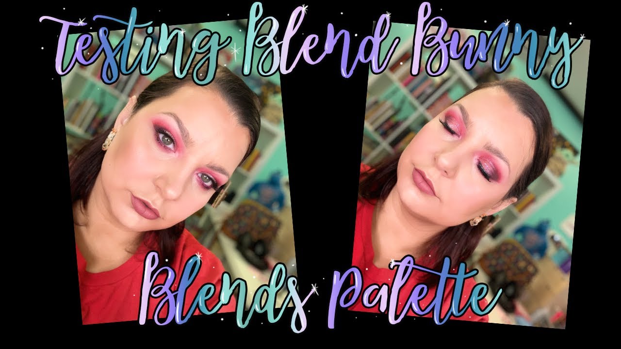 Testing Out Blend Bunny Cosmetics Blends Palette Is It Worth It