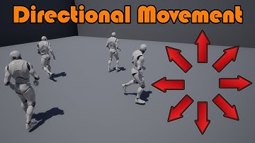 8 Way Directional Movement | Walking Backwards, Strafing And Much More - Unreal Engine 4 Tutorial
