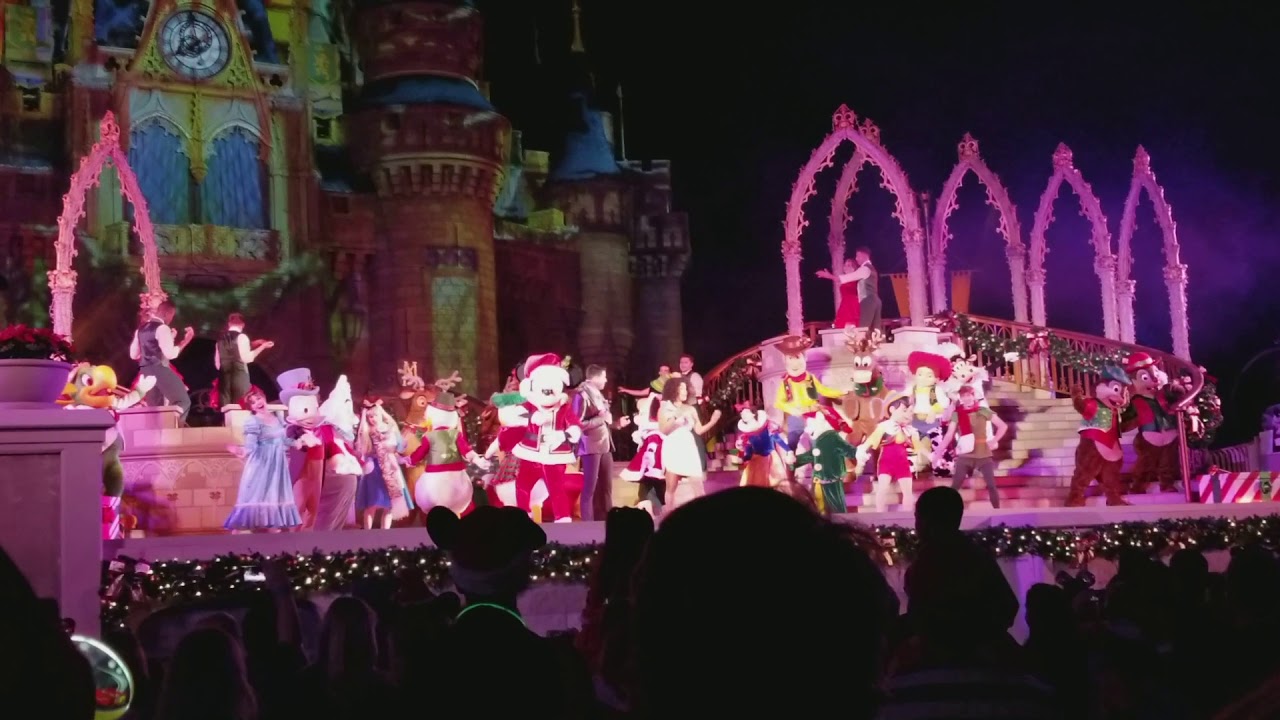 Mickey's Most Merriest Celebration during the Very Merry Christmas Party at Walt Disney World