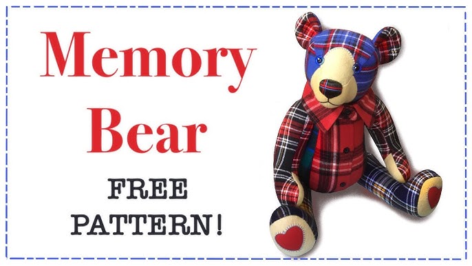 Kim's Digital Sewing Pattern - Small Teddy Bear