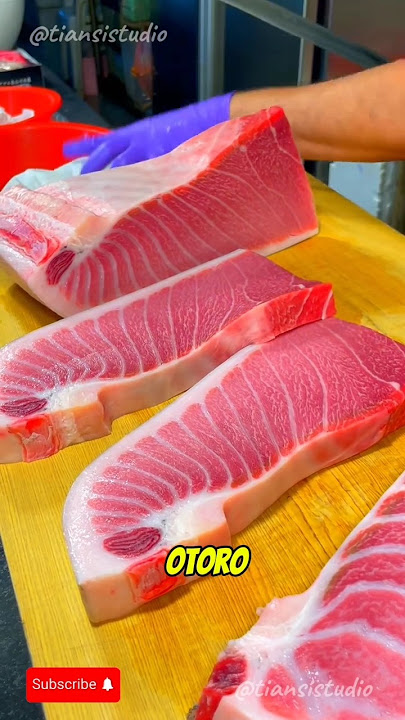 The Rarest and Most Prized Cut of Bluefin Tuna! 🐟💎 #food
