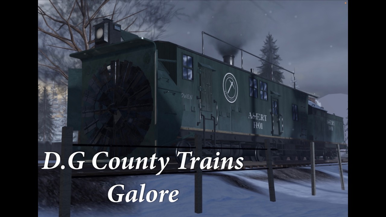 D.G County Trains Galore!