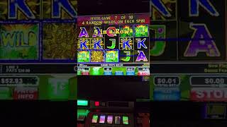 Bonus Spins - 10 spins 4 Wilds -Viracocha
