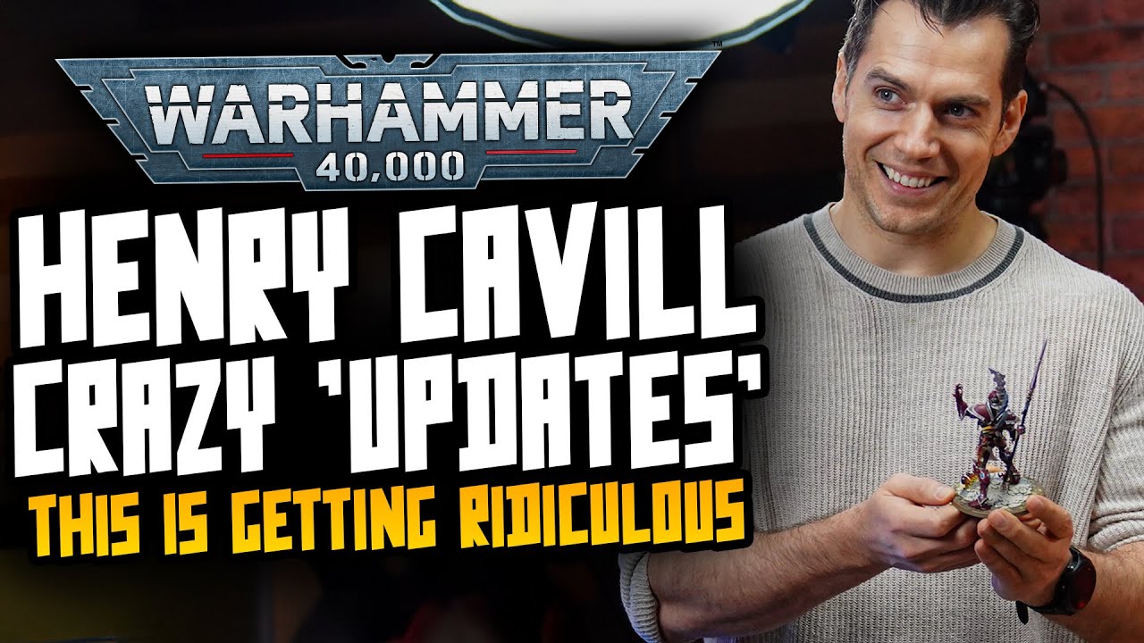 Henry Cavill Warhammer AI Situation is CRAZY!